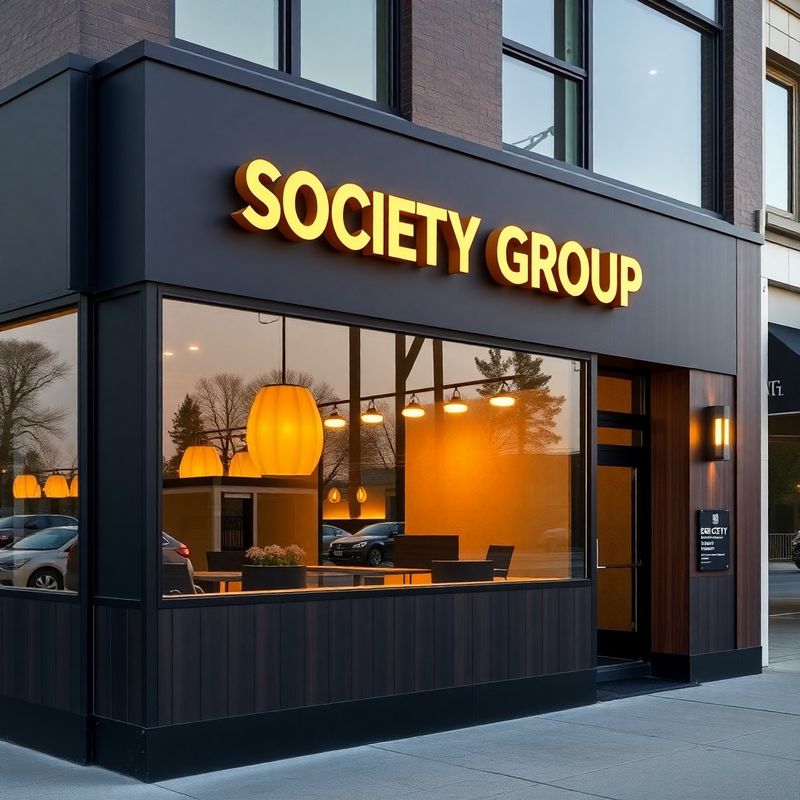 Exterior of Society Group gym on The Alameda in San Jose at early morning