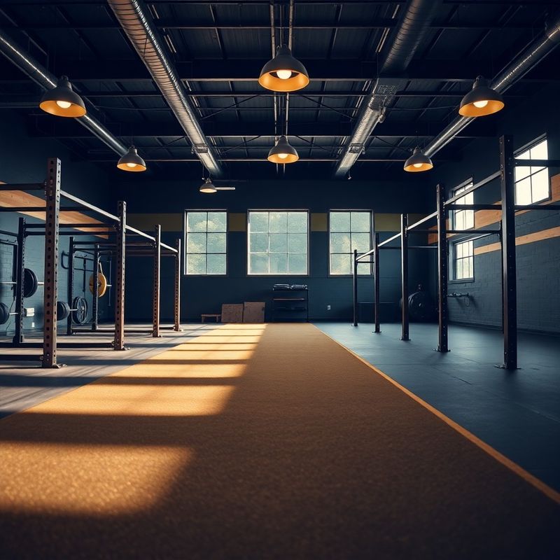 Charcoal-and-gold training floor at Society Group San Jose